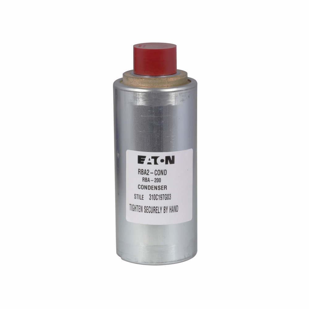 Product image for Cutler-Hammer RBA2-COND RBA expulsion fuse condenser, used with Type RBA expulsion fuses, 200A, max.,