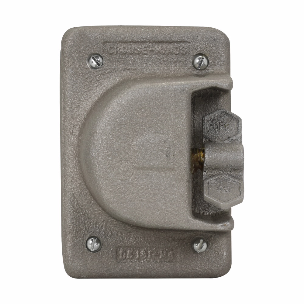 Crouse-Hinds Series DS181 1-Gang On-Off Legend Copper Free Aluminum Device Box Snap Switch Crouse-Hinds Series DS181 1-Gang On-Off Legend Copper Free Aluminum Device Box Snap Switch