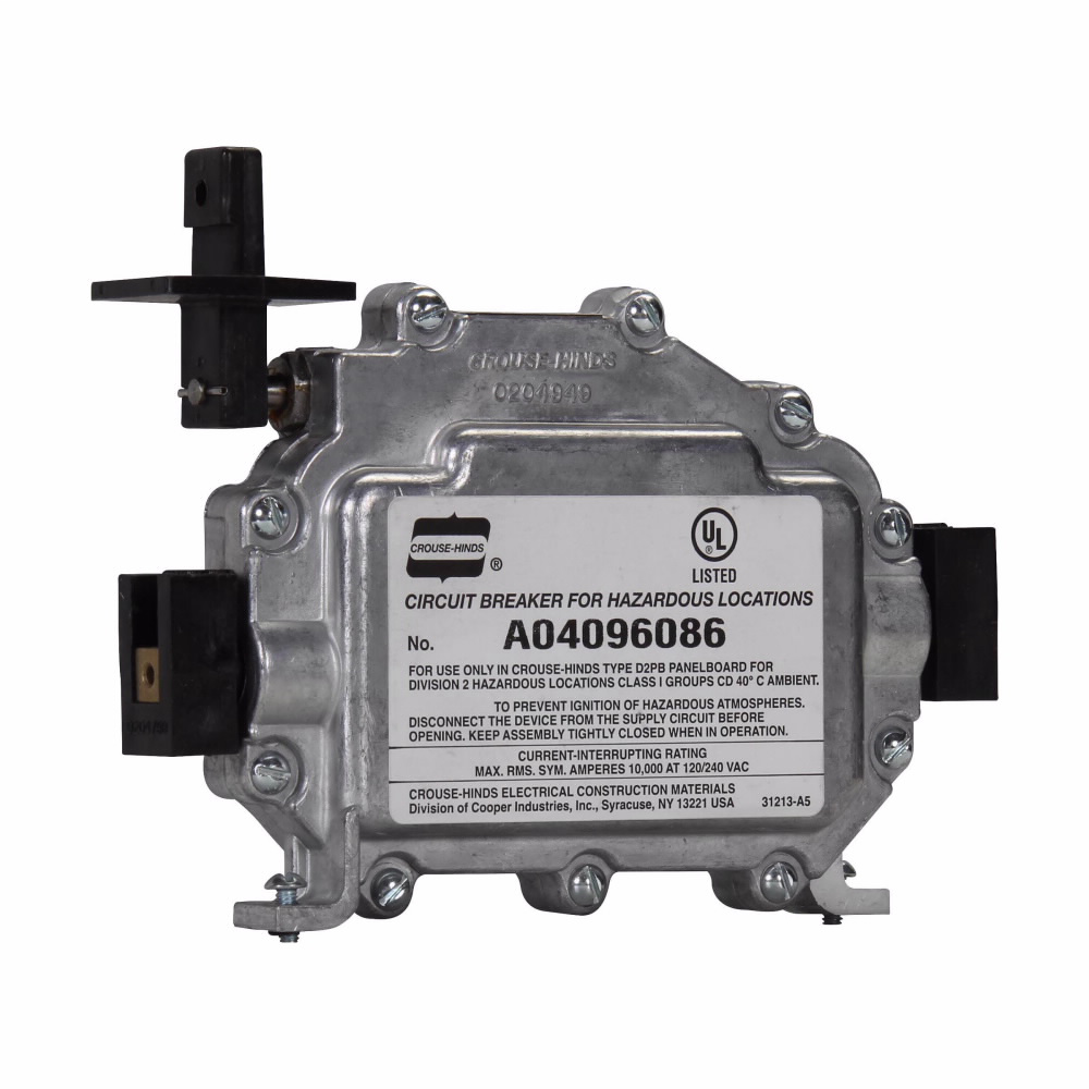 Eaton Crouse-Hinds series D2CB replacement circuit breaker assembly