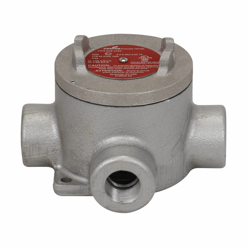 Product image for CRS-H EABX16 ATEX 1/2 IRON OUTLET B