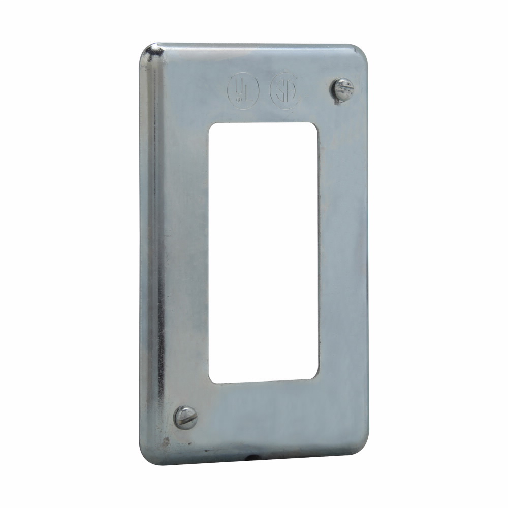 CrouseHinds Series DS23 GFI 1Gang Sheet Steel Surface Mount GFCI