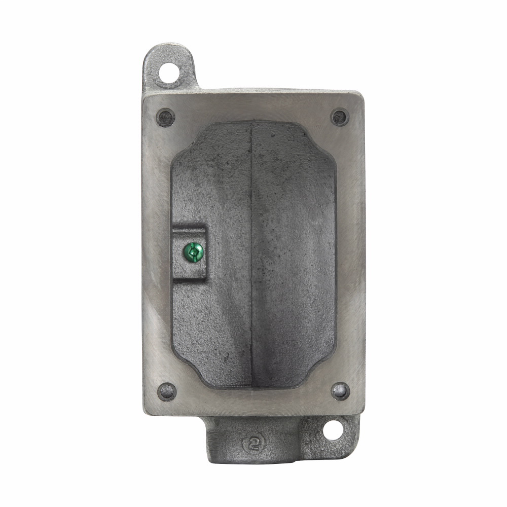 Crouse-Hinds Series EDS271 SA 1-Gang Copper Free Aluminum Dead End Control Station Back Box Crouse-Hinds Series EDS271 SA 1-Gang Copper Free Aluminum Dead End Control Station Back Box