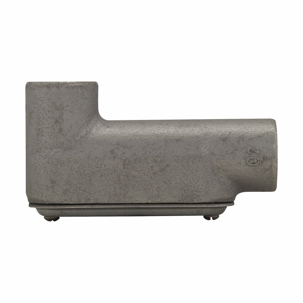 Crouse-Hinds Series LB17 CG 1/2 Inch Cast Iron Form7 Type LB Pre-Assembled Conduit Body and Cover with Gasket Crouse-Hinds Series LB17 CG 1/2 Inch Cast Iron Form7 Type LB Pre-Assembled Conduit Body and Cover with Gasket
