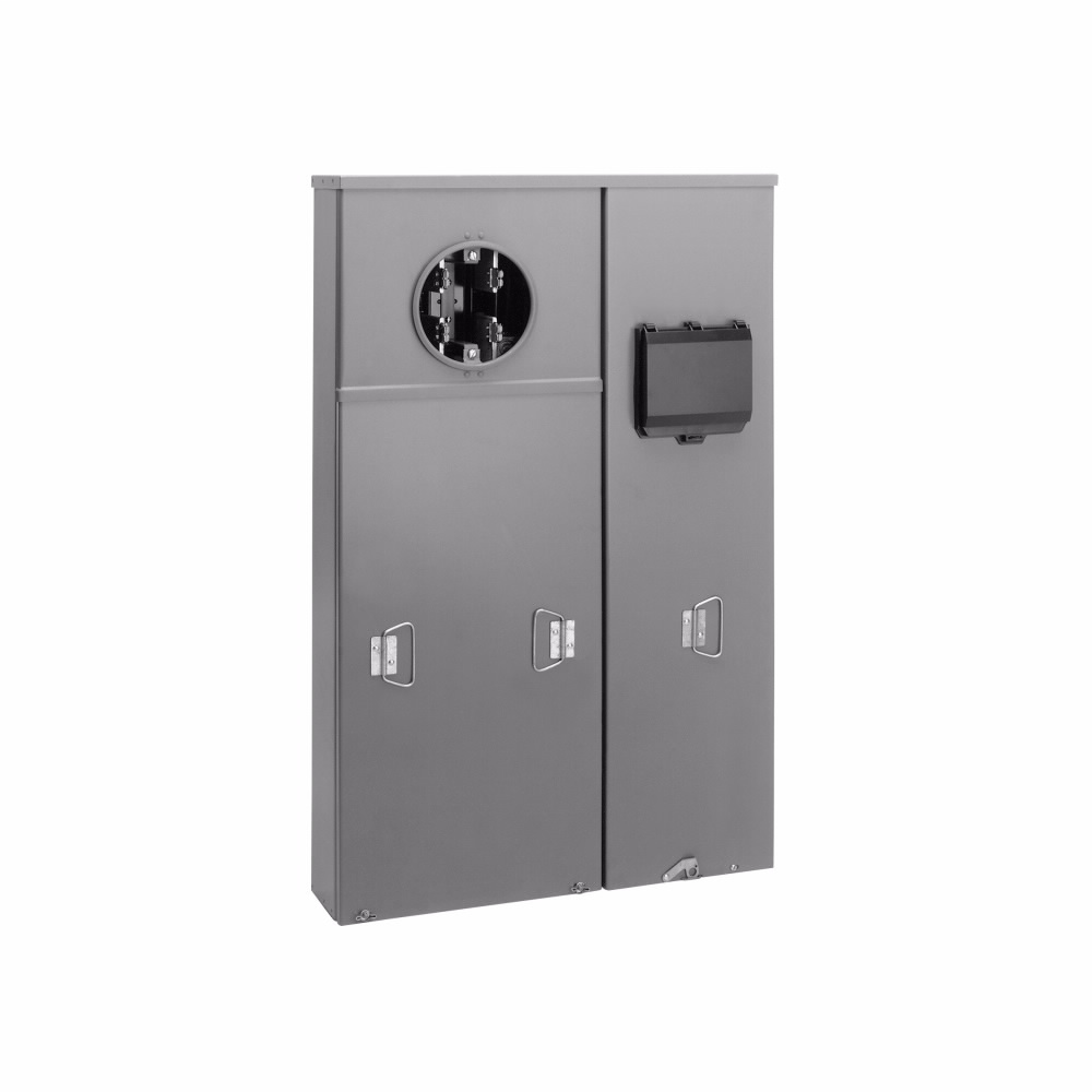 B-Line Series U4042MCC 30 x 6 x 38 Inch 120/240 Volt 400 Amp Gray Color Meter Main with MCC Bypass B-Line Series U4042MCC 30 x 6 x 38 Inch 120/240 Volt 400 Amp Gray Color Meter Main with MCC Bypass