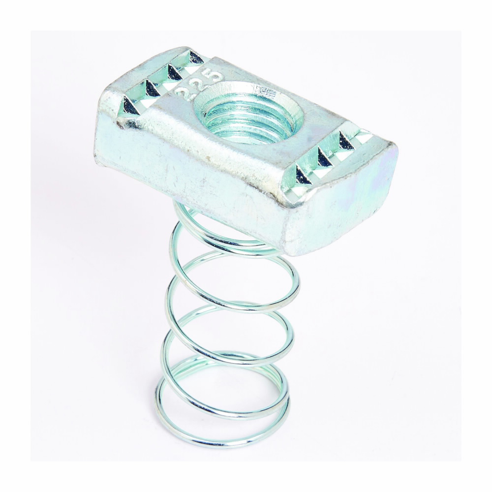 B-Line Series N228YZN 3/8 Inch 16 Thread Yellow Spring Nut B-Line Series N228YZN 3/8 Inch 16 Thread Yellow Spring Nut