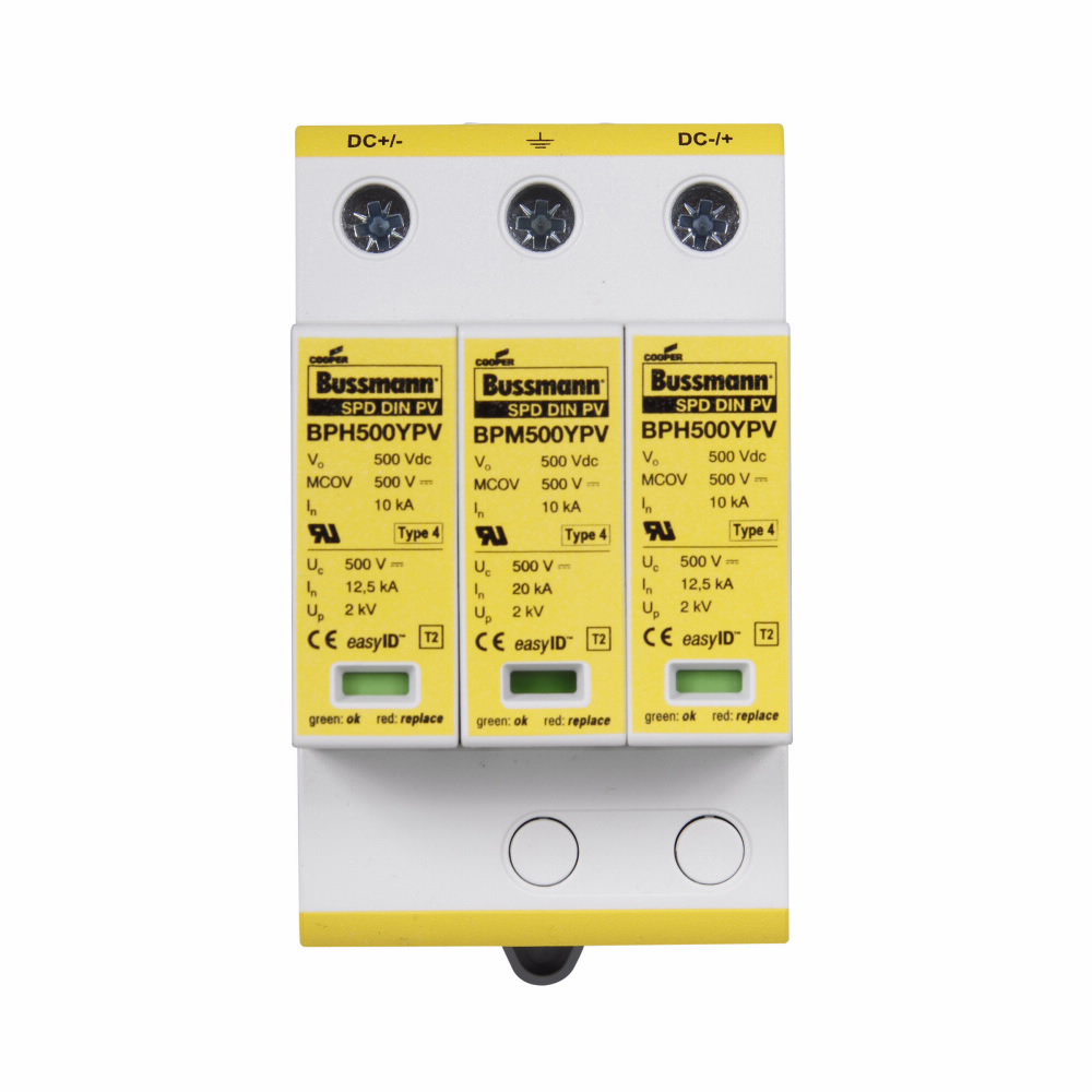 Product image for BUSS BSPH31000YPV 1000 Vdc 3 Pole Y