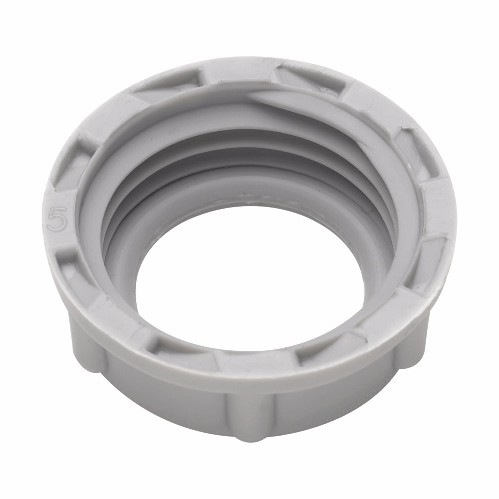 Crouse-Hinds Series 934 1-1/4 Inch Plastic 105 Degrees C Insulated Threaded Rigid Conduit Bushing Crouse-Hinds Series 934 1-1/4 Inch Plastic 105 Degrees C Insulated Threaded Rigid Conduit Bushing