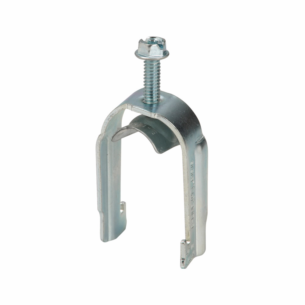 B-Line Series B1516S 1 Inch EMT 3/4 Inch Rigid Conduit Strut Clamp with Saddle B-Line Series B1516S 1 Inch EMT 3/4 Inch Rigid Conduit Strut Clamp with Saddle