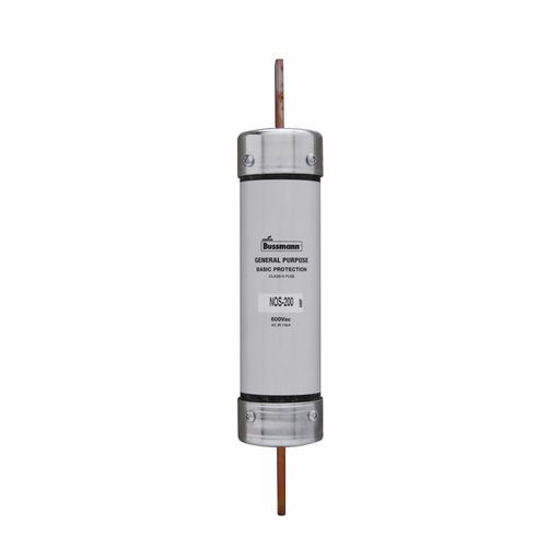 Eaton Bussmann Series NOS Fuse, General Purpose Fuse, 125 A, 600 Vac, 10 kAIC at 600 Vac interrupt rating, Class H, Blade end X blade end connection, 1 unit, Rejection style