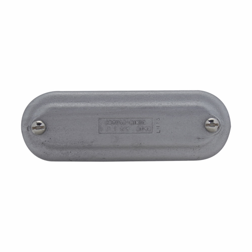 Eaton Crouse-Hinds series Condulet B mogul blank cover, Copper-free aluminum, Round neoprene gasket, 1" or 1-1/4"