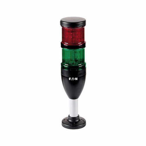 Product image for Cutler-Hammer SL7-100-L-RAG-24LED Stacklight Complete Device, SL7, 70 mm, Continuous LED, 100 mm tube, Three modules, 24 Vac/Vdc, Red, amber, green, (1), UL type 4, 4X, 13 , IP66