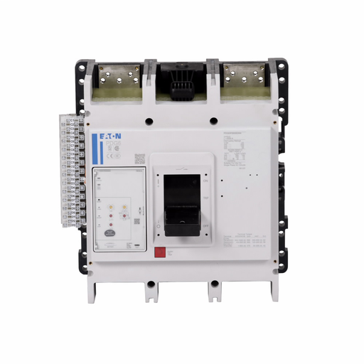 Product image for Cutler-Hammer PDG63M2500E3CN Power Defense molded case circuit breaker, Globally Rated, Frame 6, Three Pole, 2500A, 65kA/480V, PXR20 LSIG w/ CAM Link & Relays, No Terminals