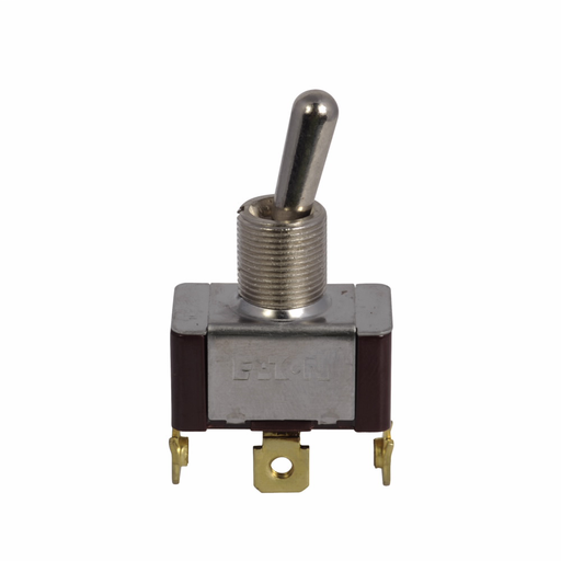 Product image for Cutler-Hammer XTD2D2A X Series Toggle Switch, Circuit position: ON-NONE-ON, Single-pole, Double-throw, 20A at 125 Vac, 10A at 277 Vac, 15A at 28 Vac, 3/4 hp at 125-250 Vac, Screw terminals