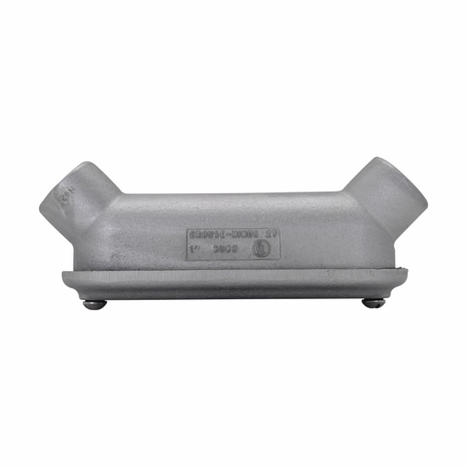 Eaton Crouse-Hinds series Condulet B mogul conduit body, Copper-free aluminum, UB shape, SnapPack gasket and cover, 1"