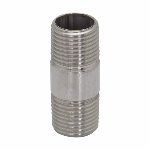 Eaton Crouse-Hinds series NPL conduit nipple, Rigid/IMC, 304 stainless steel, 2" x 3"