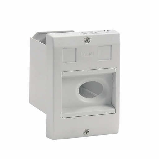 Product image for Cutler-Hammer XTPBXENCF40 XT Manual Motor Protection Accessories - Enclosure, used with XTPB MMP only or with: XTPAXFA_, XTPBXFAEM20, XTPAXSA_, XTPAXUVR_,XTPAXSR_, Front IP40, NEMA 1 enclosure