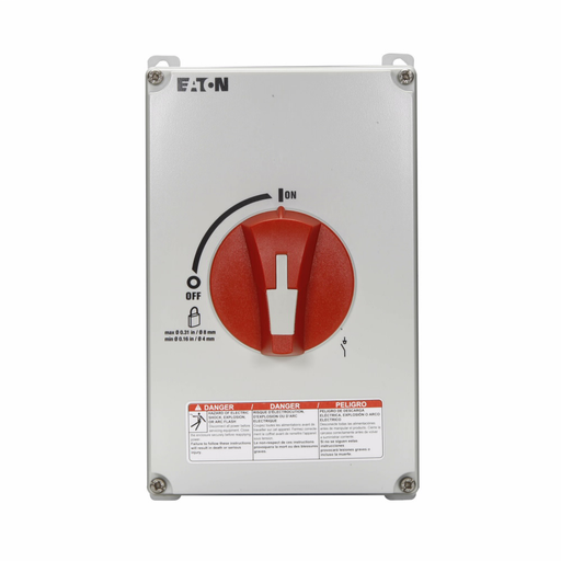 Product image for ETN ER53060UPGR Encl UL508 3P/60A N