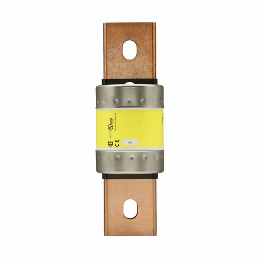 Eaton Bussmann Series LPJ Fuse,LPJ Low Peak,Current-limiting,time delay,500 A,600 Vac,300 Vdc,300000 A at 600 Vac,100 kAIC Vdc,Class J,10s at 500% response time,Dual element,Non-indicating,Bolted blade end X bolted blade end connection