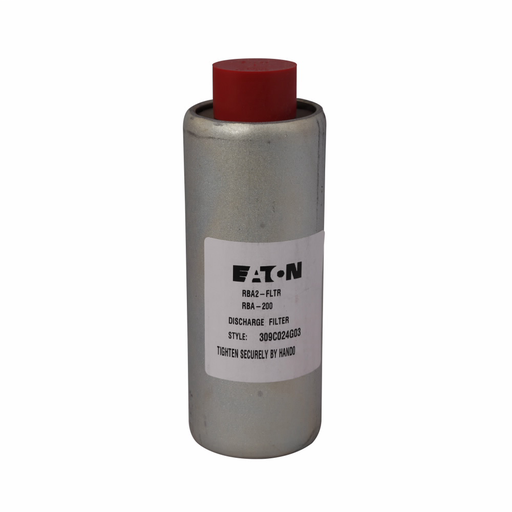 Product image for Cutler-Hammer RBA4-FLTR RBA expulsion fuse discharge filter, used with Type RBA expulsion fuses, 400A, max., Includes three (3) filters.