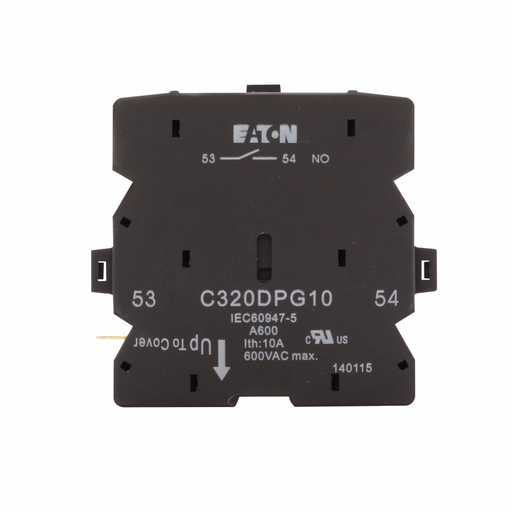Product image for ETN F1C320DPG11 1NO-NC AUX CONT FOR