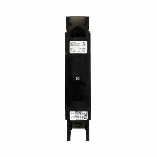 Product image for Cutler-Hammer GHC1030 Series C complete molded case circuit breaker, G-frame, GHC, Complete breaker, Fixed thermal, fixed magnetic trip type, Single-pole, 30A, 277 Vac, 125 Vdc, 14 kAIC at 277 Vac, 50/6