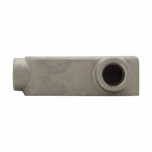 Eaton Crouse-Hinds series Condulet Mark 9 conduit outlet body, Copper-free aluminum, LR shape, 3"