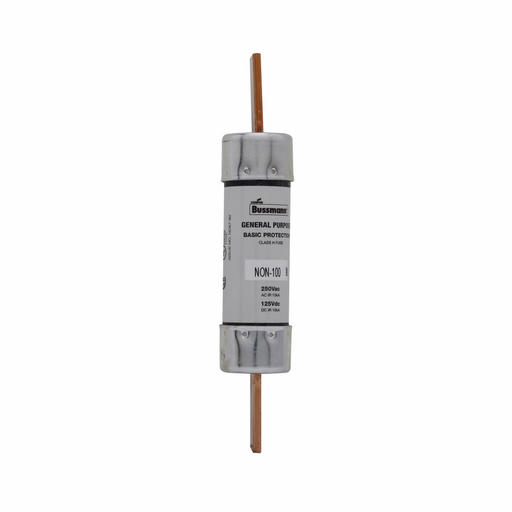 Eaton Bussmann Series NON Fuse, General Purpose Fuse, 70 A, 250 Vac, 125 Vdc, 10 kAIC at 250 Vac, 50 kAIC at 125 Vdc interrupt rating, Class H, Blade end X blade end connection, 5 units, Rejection style