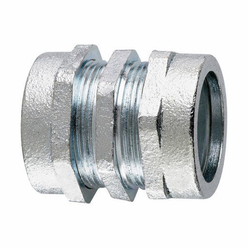 Eaton Crouse-Hinds series CPR compression coupling, Rigid/IMC, Malleable iron, Compression type, 1"