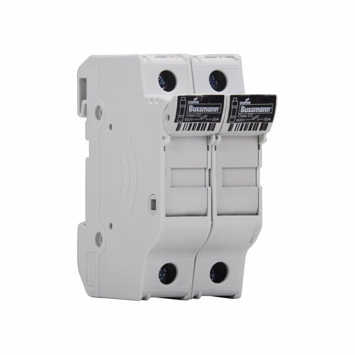 Eaton Bussmann series CHCC modular fuse holder, 48 Vdc, 30A, Two-pole