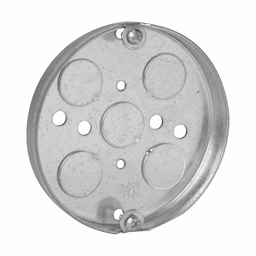 Crouse-Hinds TP269 4" x 1/2" Steel Round Ceiling Pan