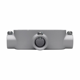 Product image for Crouse-Hinds Series T35 CGN 1 Inch Die-Cast Aluminum Type T Rigid/IMC Conduit Body and Cover with Gasket