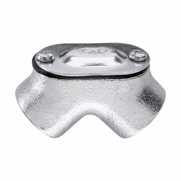 Crouse-Hinds 821 3/4" Malleable Iron Female to Female 90 Degrees Rigid Conduit Pull Elbow
