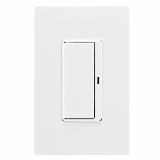 Eaton Z-Wave plus accessory switch, Accessory switch, 120V, Wiring leads, Push button, White, Three-way, 32°F to 104°F (0°C to 40°C), Three-way, Polycarbonate, RF9601