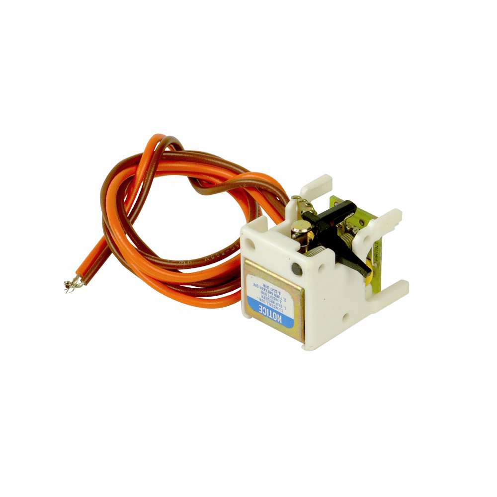 Product image for Cutler-Hammer UVH1LT08K molded case circuit breaker accessory undervoltage release, Field mounted undervoltage release mechanism, 110-127 V, For F-Frame breakers, Frame J-K, Series C, Field mounted unde