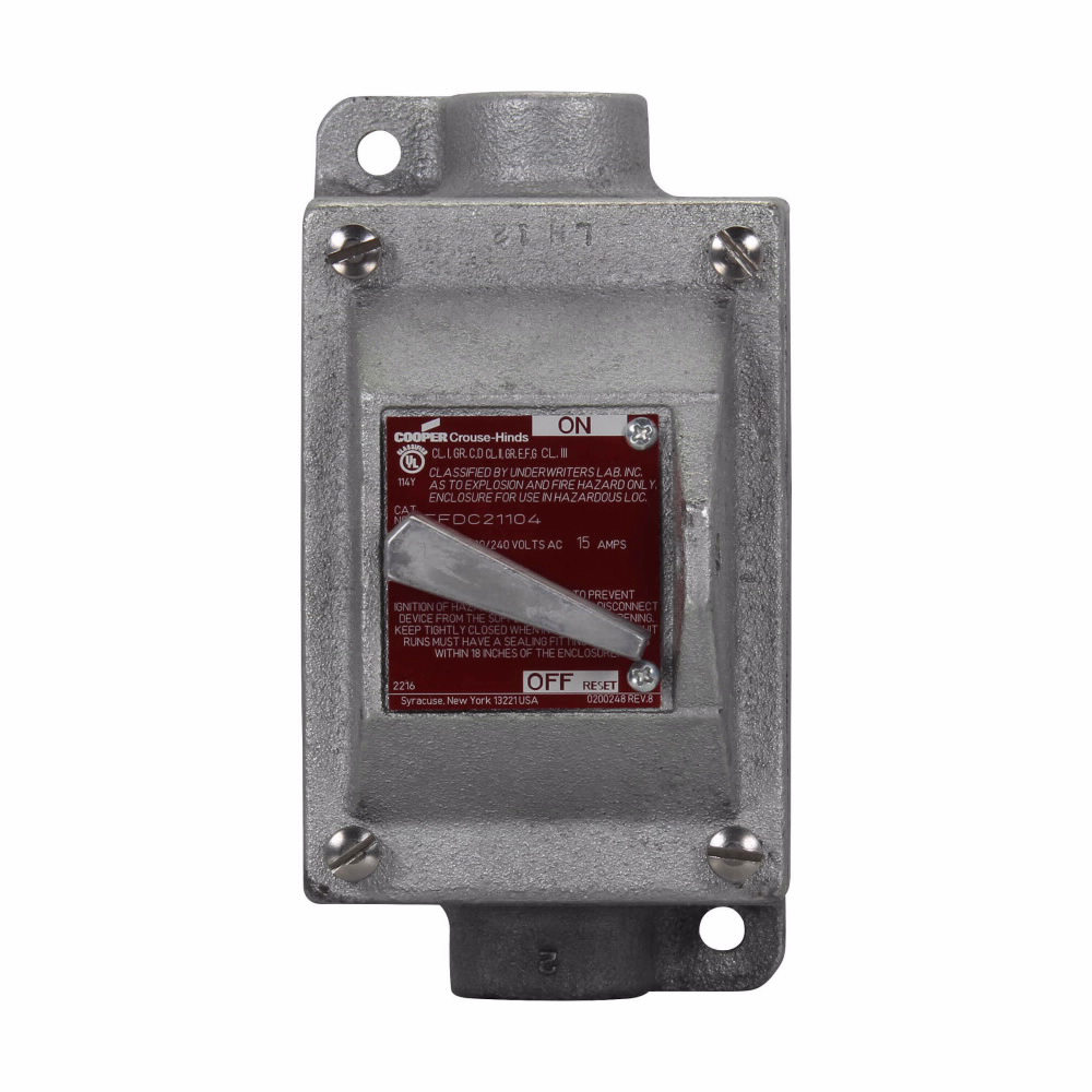 Product image for CRS-H EFDC31105 EFD CIRCUIT BREAKER