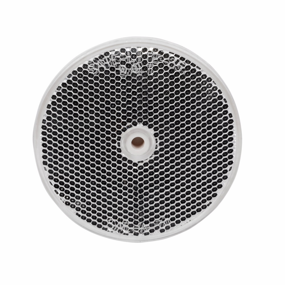 Product image for Eaton Electrical E51KR84 3 Inch Plastic Round Photoelectric Sensor Retro Reflector