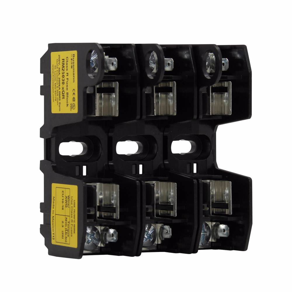 Product image for BUSS HM25030-2QR Fuse Block, Class