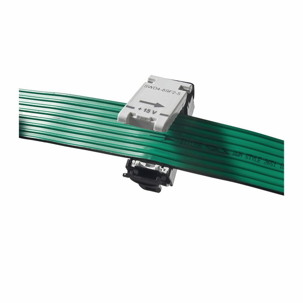 Product image for Cutler-Hammer SWD4-8SF2-5 Flat plugs, For connecting the ribbon cable to gateway