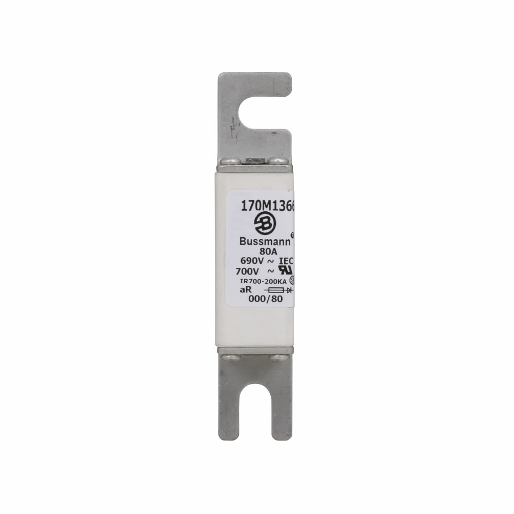Product image for Bussmann Series 170M1366 80 Amp Fuse