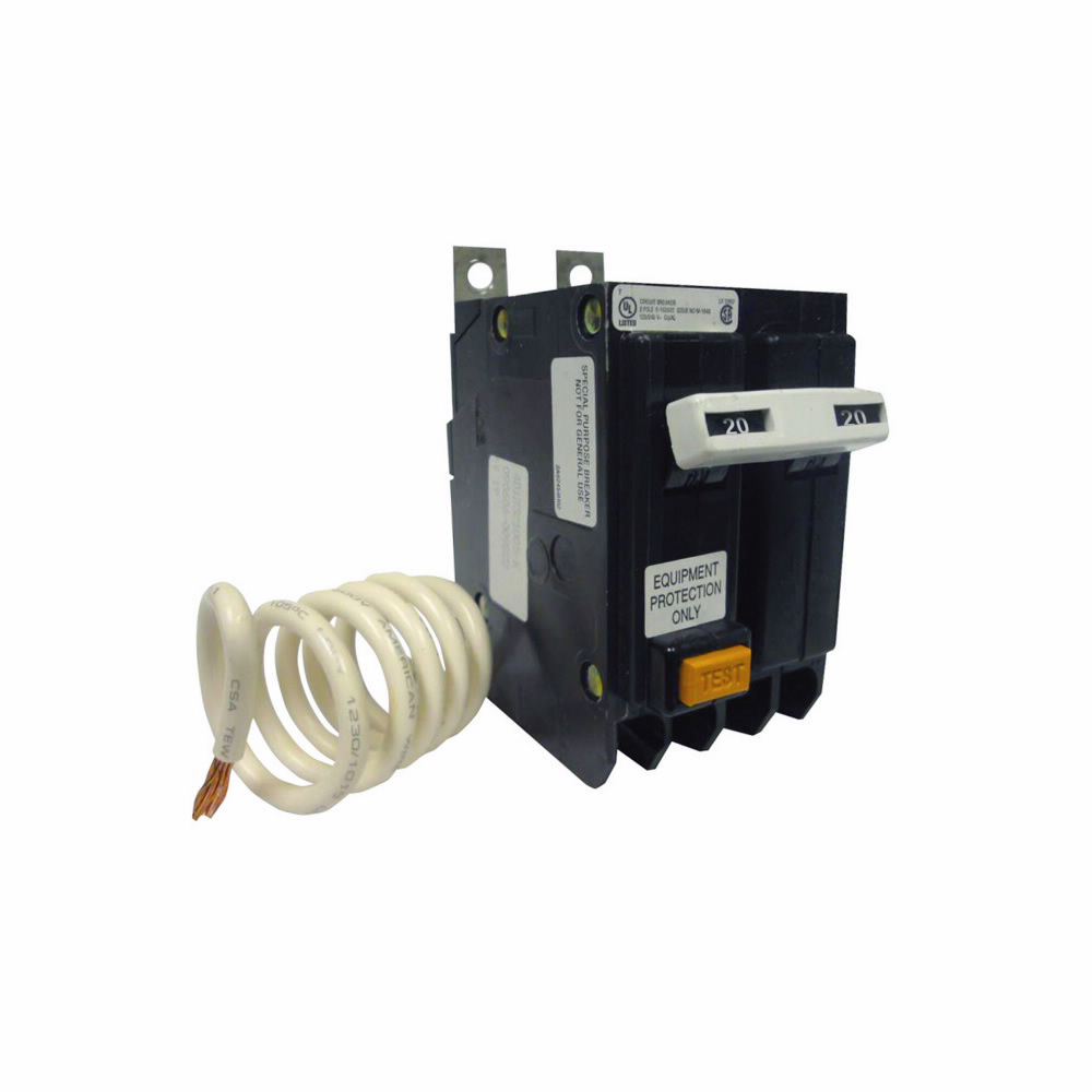 Cutler-Hammer QBHGFEP2020 QB GFCI circuit breaker,Ground fault circuit breaker,Bolt-on mounting,20A,22 kAIC,Two-pole,120/240V,Non-Interchangeable,5 mA Trip sensitivity,QBHGF Product image for Cutler-Hammer QBHGFEP2020 QB GFCI circuit breaker,Ground fault circuit breaker,Bolt-on mounting,20A,22 kAIC,Two-pole,120/240V,Non-Interchangeable,5 mA Trip sensitivity,QBHGF