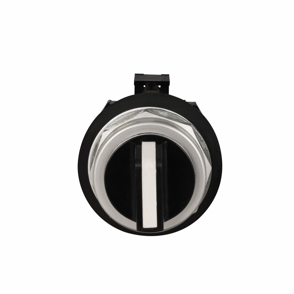 Product image for Cutler-Hammer HT8JRH1DAA5 HT800 pushbutton, 30.5 mm, Watertight/Oiltight-HT800, Selector switch unit, NEMA 3, 3R, 4, 4X, 12 and 13, Non-illuminated, Three-position, Momentary, maintained, maintained, Bl