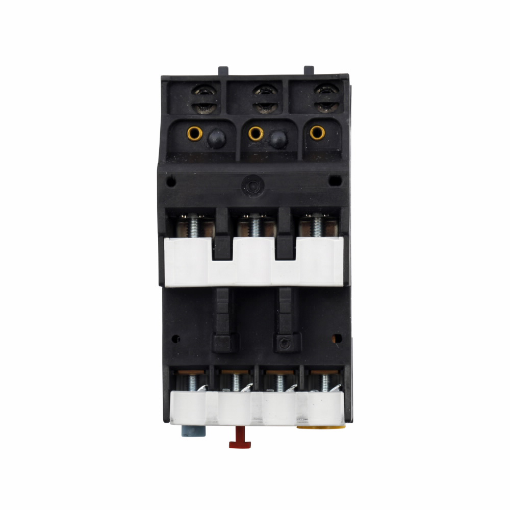 Product image for Cutler-Hammer XTOB006CC1 XT IEC bimetallic overload relay, 4-6A overload range, 45 mm Frame size, 1NO-1NC contact configuration, Direct to contactor mounting, used with 18-32A contactor, 10A trip type