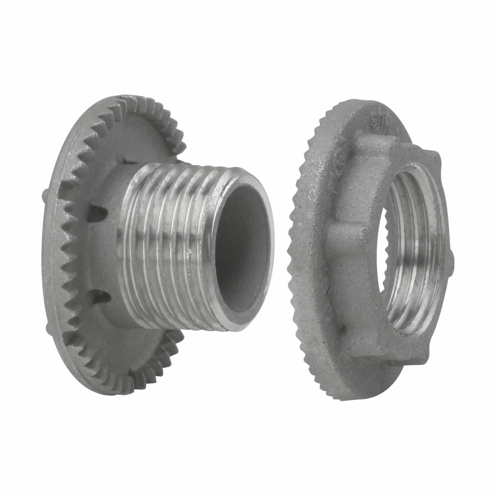 Product image for Crouse-Hinds / Myers™ SSTC-1 1/2" Non-Hazardous Drain Plug (for Knockouts) w/ Locknut, 316 Stainless Steel