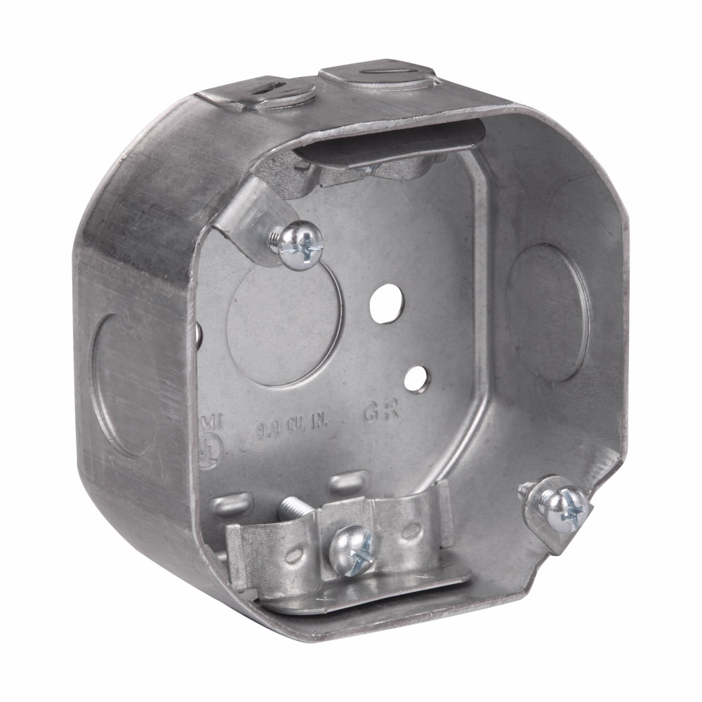 Product image for Crouse-Hinds Series TP260 3-1/4 x 1-1/2 Inch Steel Octagon Outlet Box