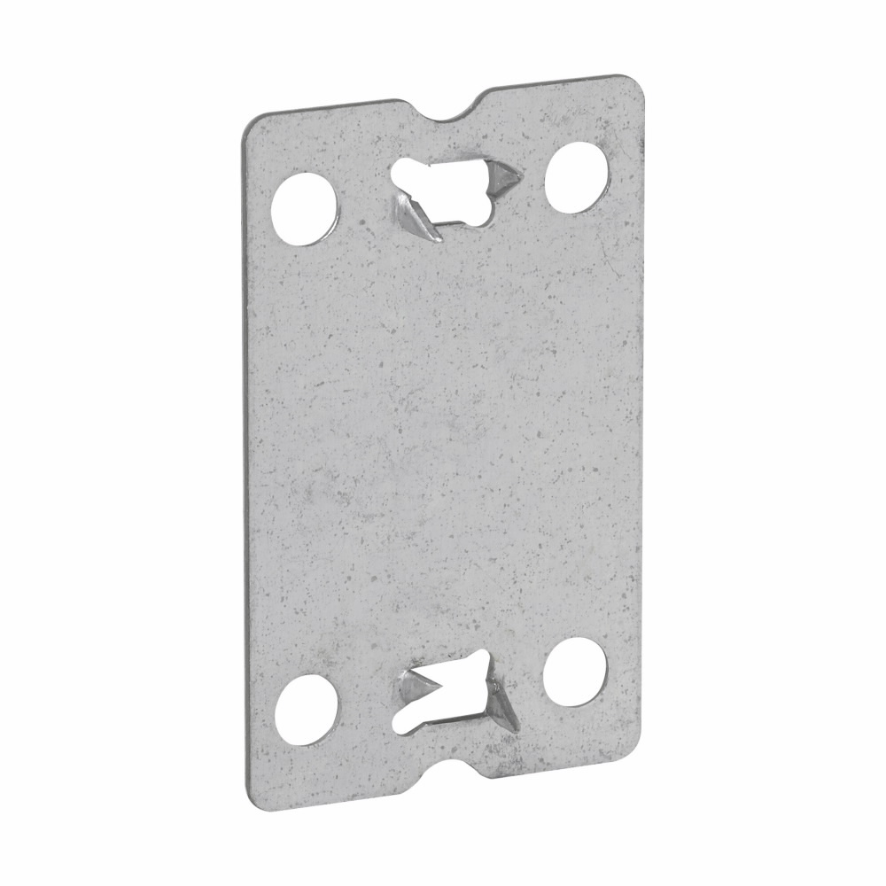 Product image for Crouse-Hinds TP659 2" x 3-1/8" Stud Safety Nail Plate, Steel