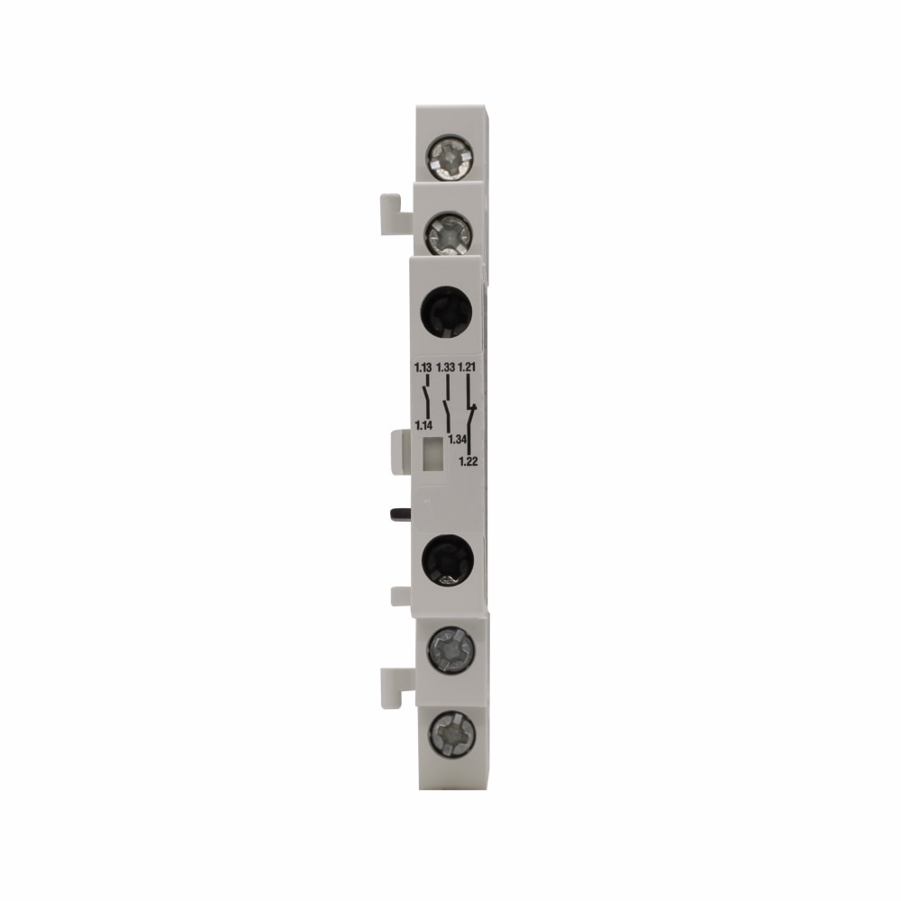 Product image for Cutler-Hammer XTPAXSA21 XT Manual Motor Protection Accessories - Auxiliary Contact, 2NO-1NC contact configuration