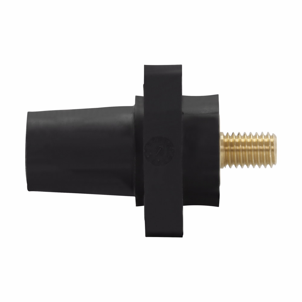 Product image for Crouse-Hinds Series E1016-1631 600 VAC/VDC 6 AWG to 250 MCM Black Elastomeric 3/4 Inch Threaded Stud Female Receptacle