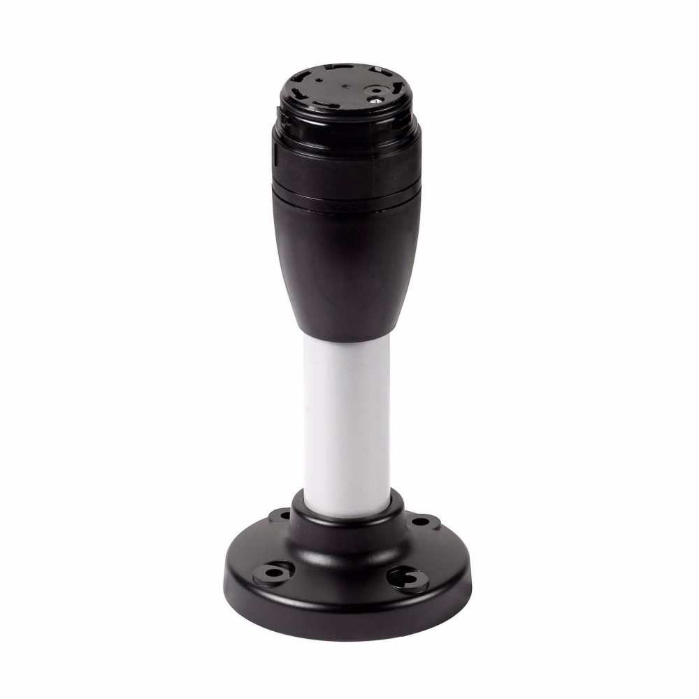 Product image for Cutler-Hammer SL4-PIB-100 Base Tube Module, SL4, 40 mm, 5 modules max., 100 mm tube, Spring-loaded terminals, Horizontal mounting, Used with SL4-L, SL4-BL, SL4-FL, SL4-AP, Black tube, Aluminum tube, plastic f