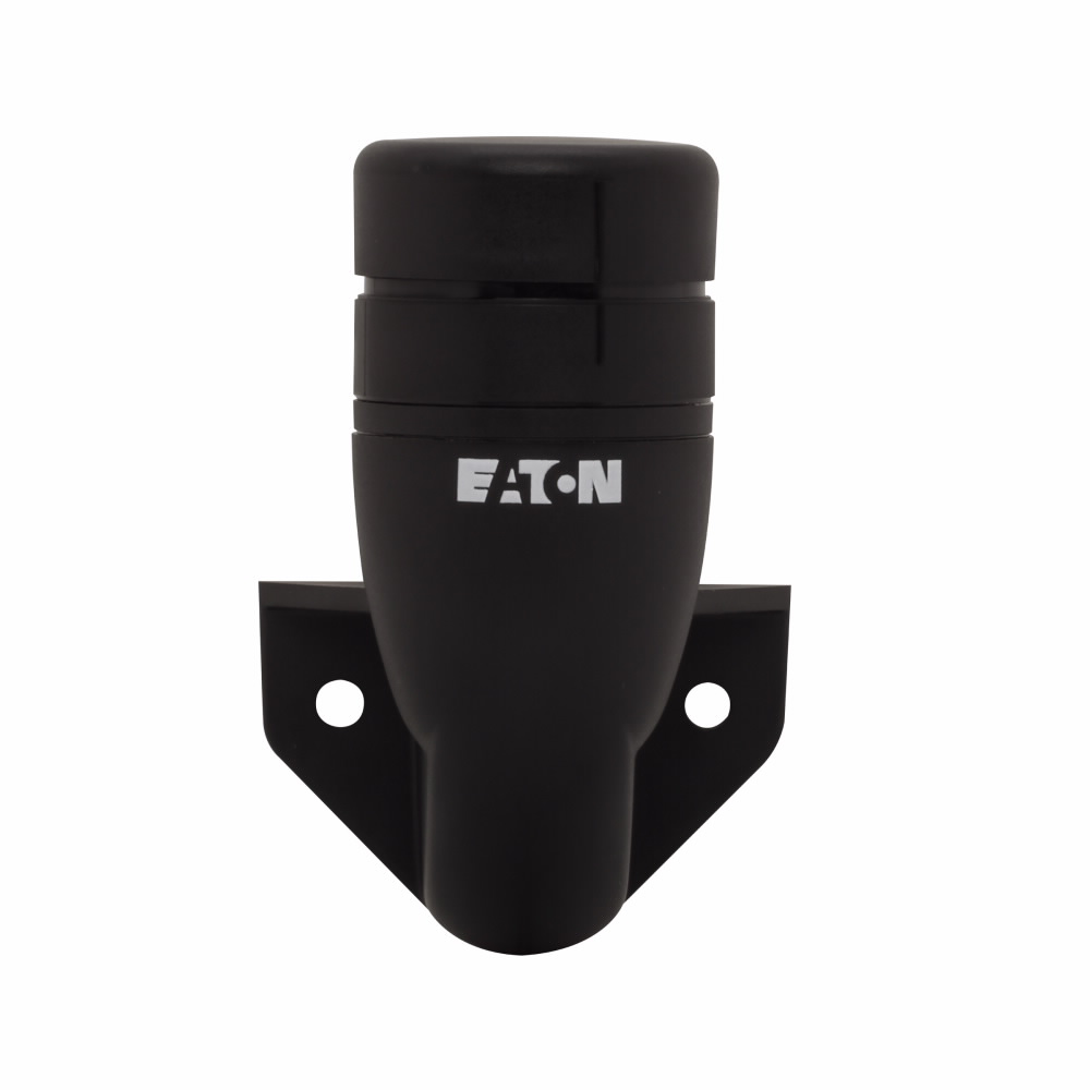 Product image for Cutler-Hammer SL4-PIB-FW Base Module, SL4, 40 mm, One-sided, Spring-loaded terminals, Vertical mounting, Used with SL4-L, SL4-BL, SL4-FL, SL4-AP, Black, Bracket, (1)