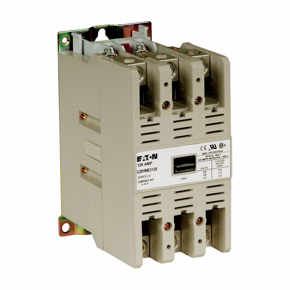 Product image for ETN C25HNE3120C DP CONT 120A 3P OPN